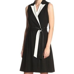 NWT Calvin Klein Tuxedo Dress